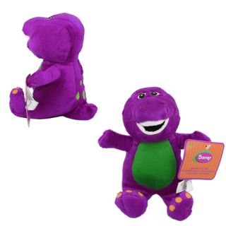 Barney Dinosaur 17cm Soft Plush Doll Toy with Music