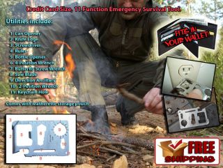 Super Awesome Boy Scout Wallet Size Survival tool. Useful and Cool 