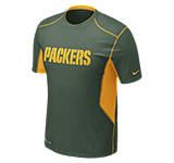   hypercool 2 0 fitted short sleeve nfl packers men s shirt $ 50 00