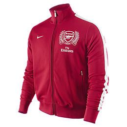 Arsenal Football Club N98 Authentic Männer Fußball Track Jacket 
