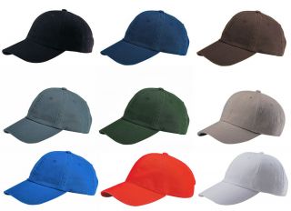 New Plain Low Profile Baseball Hat Cap Many Colors Available