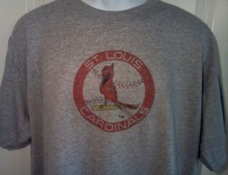 St Louis Cardinals 1970s Throwback MLB Baseball Logo Shirt x Large 