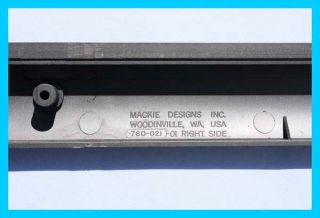 Mackie 8 Bus Analog Console Mixer Parts Plastic Right Hand Side Bezel 
