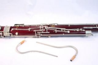 Vintage Lesher Bassoon in Maple Wood with 2 Bocals