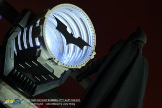   TDKR Bat Signal Projection LED Spotlight 1 6 180mm Bat X2 Last