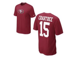  Nike Name and Number (NFL 49ers / Michael Crabtree) Mens 