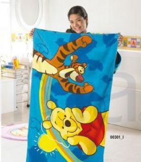 New Disney Winnie The Pooh Bath Beach Towel 30X59