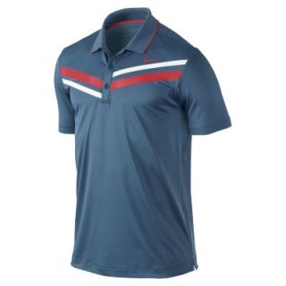  Nike Double Stripe Mens Golf Polo Shirt