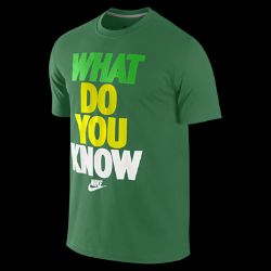 Nike Nike What Do You Know Mens T Shirt  Ratings 