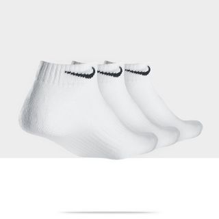  Nike Dri FIT Half Cushioned Low Cut Boys Socks (Large/3 