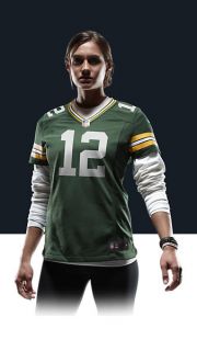    Aaron Rodgers Womens Football Home Game Jersey 469900_323_A_BODY