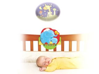 Fisher Price Luv U Zoo Crib n Go Projector Soother T6338