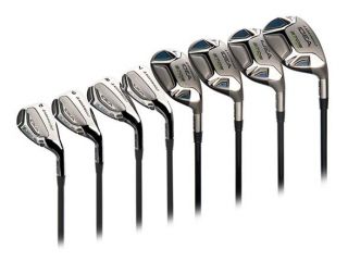 Set of 8 Adams Golf a7OS Max RH Graphite Hybrid Irons   Senior