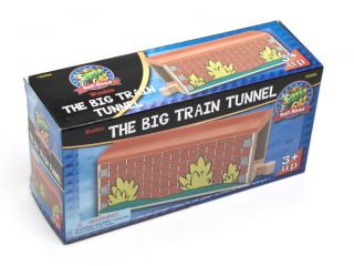 37 Piece Wooden Tracks and Big Train Tunnel Set for $29.99   toys 