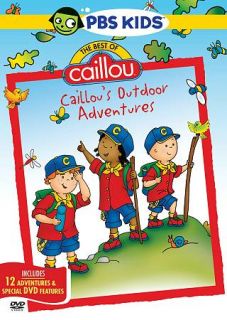 Caillou   Caillous Outdoor Adventures DVD, 2012