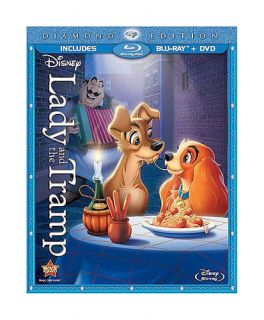 Lady and the Tramp Blu ray DVD, 2012, 2 Disc Set, Diamond Edition 