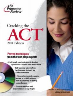 Cracking the Act 2011 by Princeton Review Staff 2010, Paperback