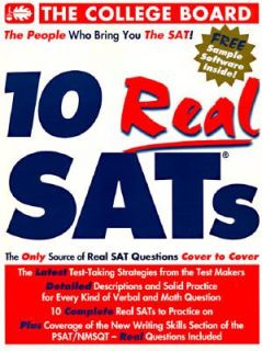 10 Real SATS by College Board Staff 1997, Paperback, Revised