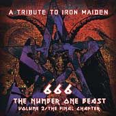 Tribute to Iron Maiden, Vol. 2 666 Number of the Beast CD, Aug 2000 