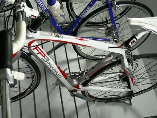 new 2010 pinarello fp3 carbon white red complete bike from