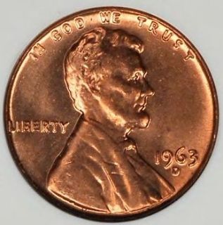 1963 d penny in Lincoln Memorial (1959 2008)