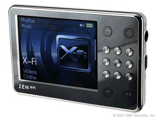   ZEN X Fi with Wireless LAN Black 16 GB Digital Media Player
