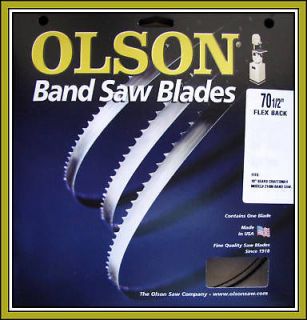   Bandsaw Blade 70 1/2 inch 3/8 x 4tpi for Craftsman 21400 Rikon 10 305