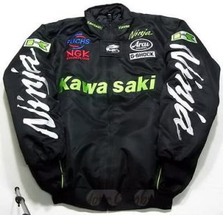kawasaki ninja team motor sport racing pit jacket m 5xl