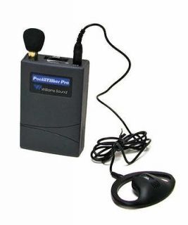 POCKET TALKER PRO AMPLIFIED LISTENING SYSTEM W/ SURROUND EARPHONE  25 