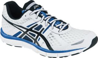 Asics Mens Gel Blur 33 Running Shoes White Royal Blue Black T1H3N 0190
