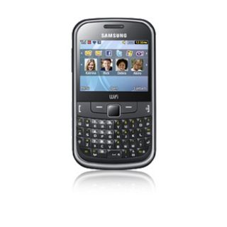 Samsung Chat 335   Metallic black Unlocked Smartphone