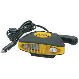 NEW 12 Volt DC Automotive Heater Defroster With Handle & LED Light Car 
