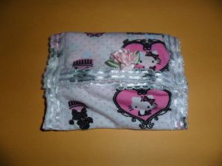 sanrio hello kitty momoberry tissue keeper lace border time left