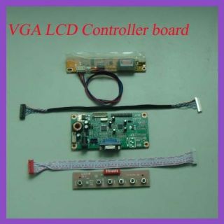 VGA Controller Board work for LCD Panel DIY LCD monitor (6.5inch~19inc 