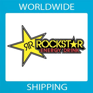rockstar energy drink sticker decal vinyl car bike sold over