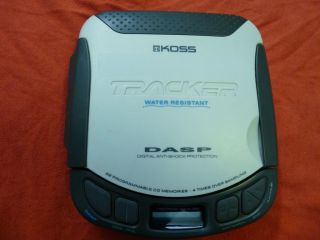 1995 Koss CDP500 CDP 500 Tracker Water Resistant Portable Compact Disc 