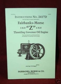 Fairbanks Morse 3hp & 6hp Z oil engine Hit & Miss