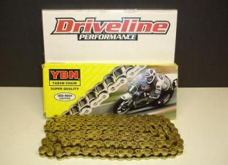 BANSHEE DRAG RACING 135LINK HEAVY DUTY GOLD CHAIN WITH TENSIONER