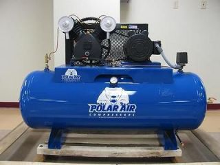 Newly listed Industrial Eaton Compressor 5 HP 2 Cylinder 80 Gallon 