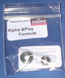 daiwa alpha and pixy replacement bearings formula abec 3  8 