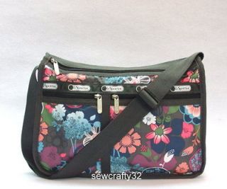 new lesportsac deluxe everyday bag 7507 flower folly