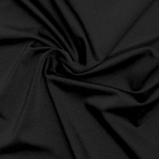 Lycra Spandex Fabric Material solid Black swimsuit weight 40 inches