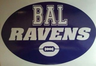 Baltimore Ravens DECALS   2 NFL CORNHOLE DECALS Vinyl Vehicle Window 
