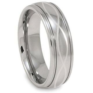 infinity laser men s tungsten wedding bands ring size 4