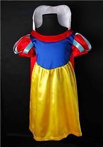 Lovely Girls Snow White Princess Fairy Party Dress Costume SZ 4T 5T 