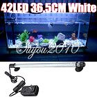 42 LED Aquarium Fish Tank Bar Submersible Waterproof Light Lamp White 