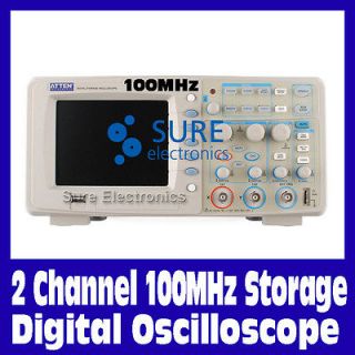ads1102c 2 channel 100mhz storage digital oscilloscope from china 