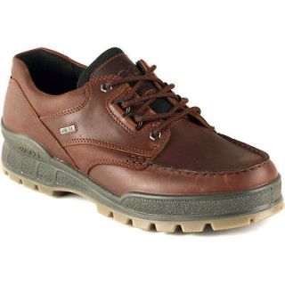 men s ecco track ii low gtx casual shoes bison new in box