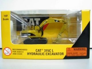 cat 315c l hydraulic excavator die cast 1 87 model