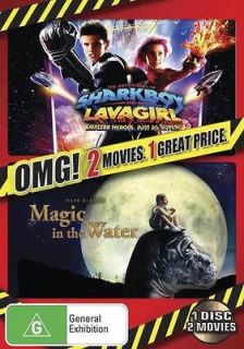 Adventures OF SHARKBOY and LAVAGIRL + MAGIC IN THE WATER  NEW R4 DVD
